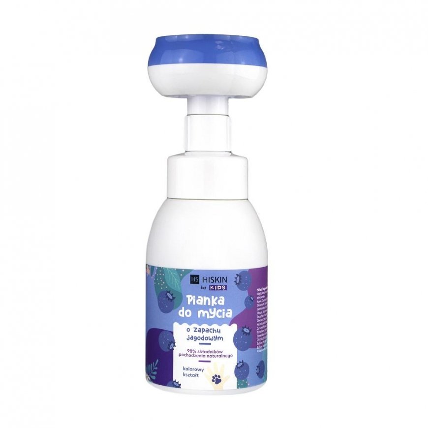 HiSkin Kids Foam Käsipesugeeli ja Kūno puhdistusaine, 300 ml