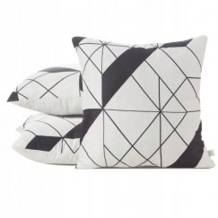 Eurofirany D91/PO/GEO/01 40X40 BEIGE+Musta