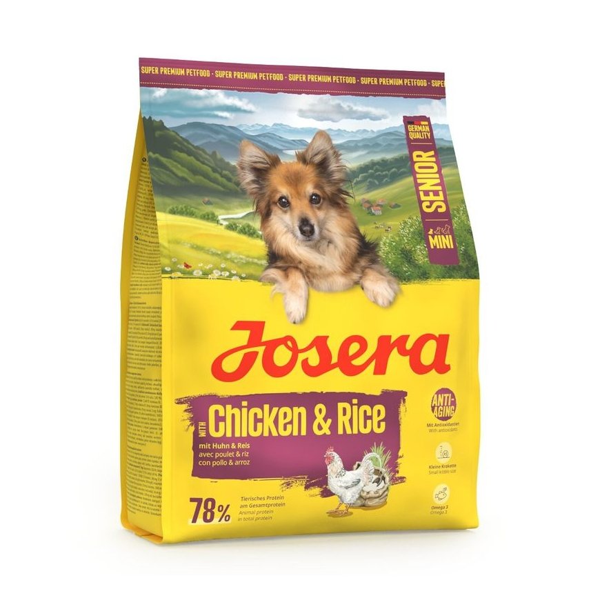 Josera Mini Senior Kana ja Riis 3kg