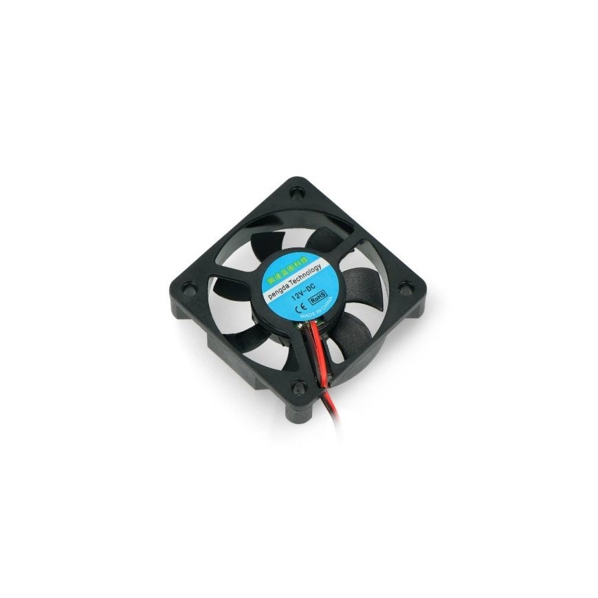 Oem Ventilaator 12V 50x50x10mm 2 kaabliga - JST 2 kontaktiga 2.54mm pistik – 2