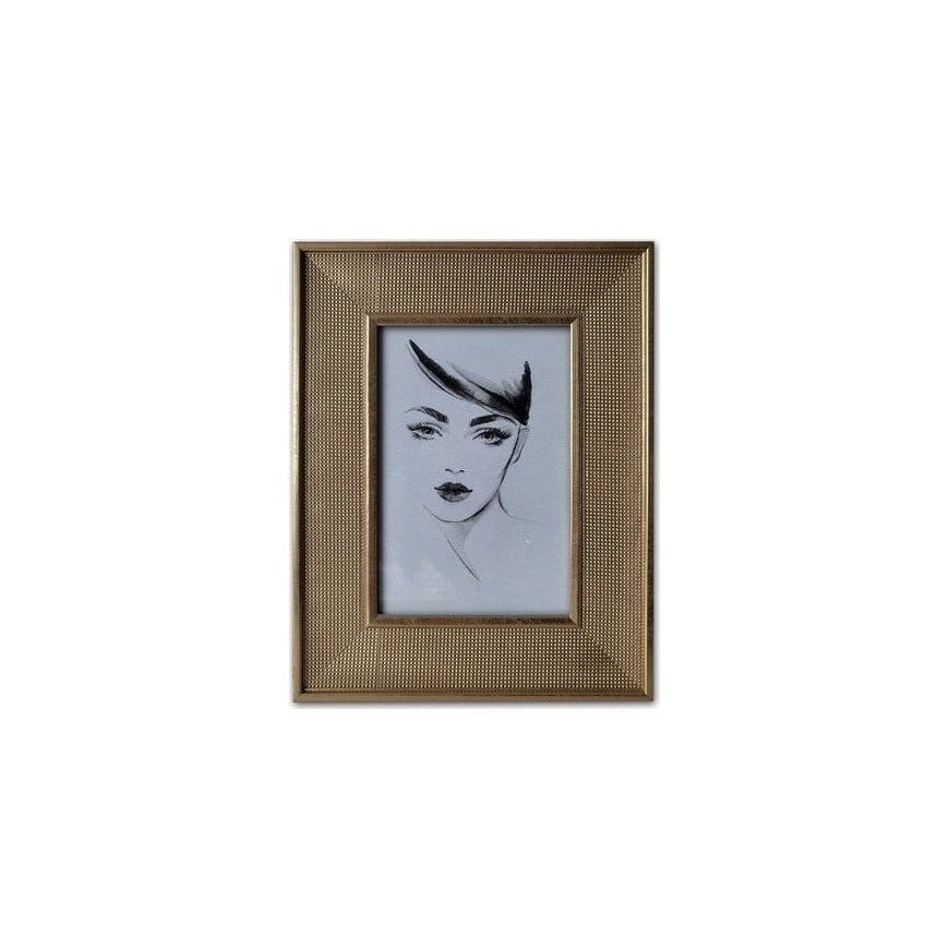 Home Styling Collection Golden Photo Frame, 17.5 x 22.5 cm – 2