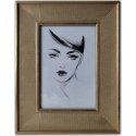 Home Styling Collection Golden Photo Frame, 17.5 x 22.5 cm Home Styling Collection Golden Photo Frame, 17.5 x 22.5 cm