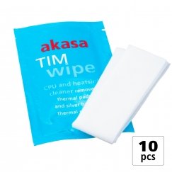Akasa TIM Wipe Reinigungstücher - 10 Stück jäähdytyslevyn yhdiste