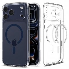 Spigen Ultra Hybrid (Mag Fit) чехол для мобильного телефона 16 cm (6.3") Крышка Темно-синий, Прозрачный