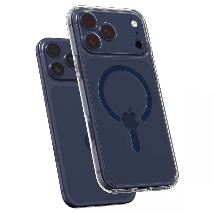 Spigen Ultra Hybrid (Mag Fit) mobiliojo telefono dėklas 16 cm (6.3") Tamsiai mėlyna, Permatomas – 5