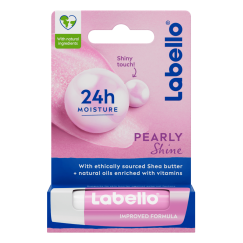 Nivea 24 stundu mitruma lūpu perlīga spīduma balzams, 4,8 g