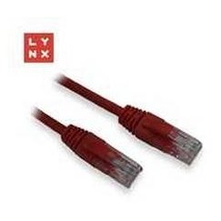 LYNX UTP jungiamasis kabelis Cat5e, PVC, CCA, 0,3 m, juodas (pakuotėje 10 vnt.)