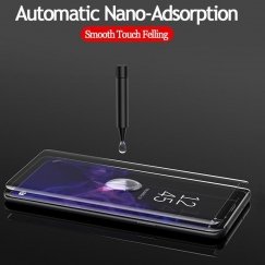 Reach LCD protective glass Nano Optics 5D UV Glue for Samsung G985 S20 Plus curved transparent
