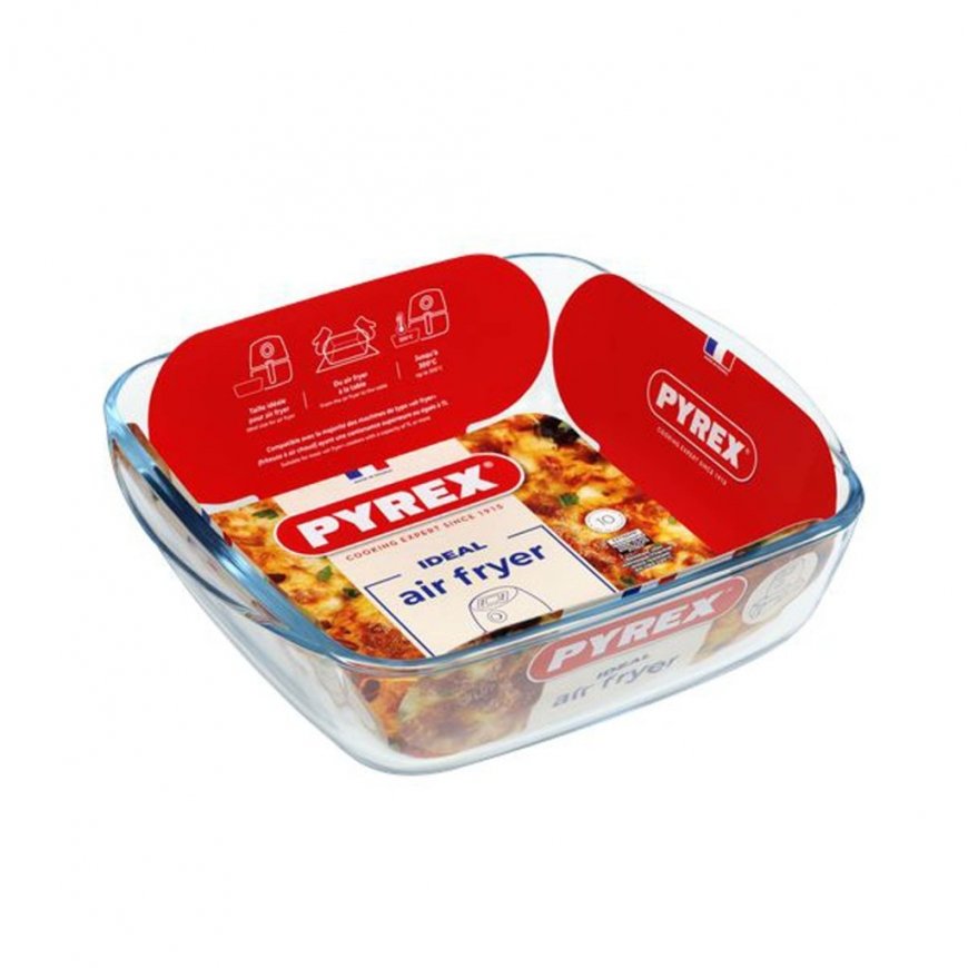 Oro keptuvė 2,2 l PYREX kvadratinis skrudintuvas – 2