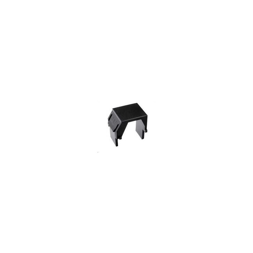 Solarix Keystone -liitinmoduuleille tai pistorasioille musta / 10 kpl SXKJ-0-BK