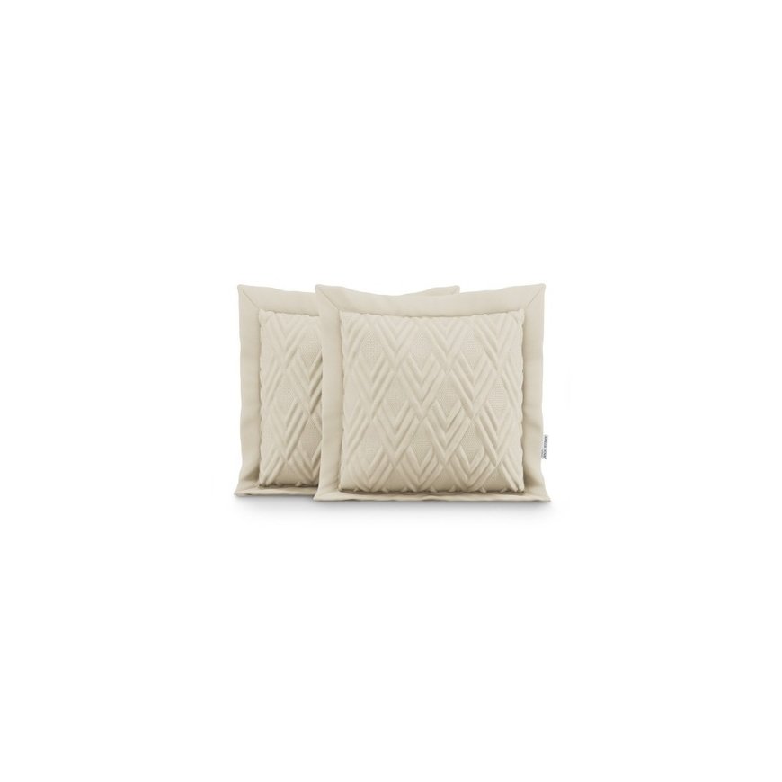 AmeliaHome Decorative Cushion Cover CLEAR 2 pcs. 45x45 cm, color: gray – 2