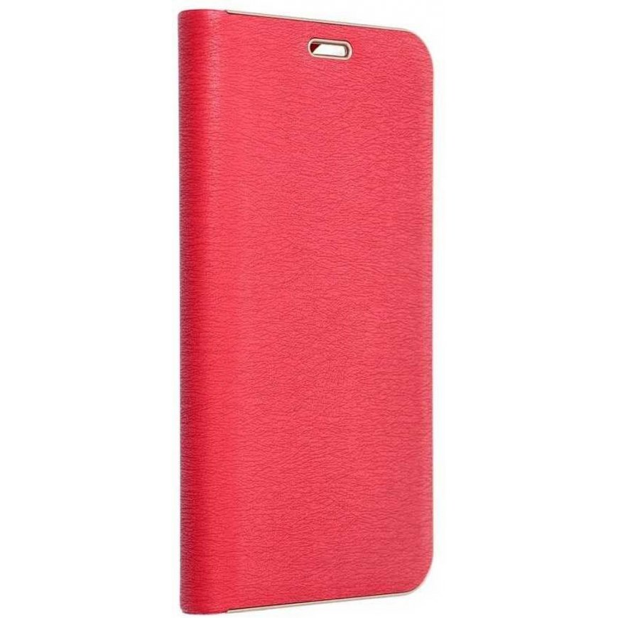 Dėklas Oem LUNA Book Gold skirtas Samsung Galaxy A56 5G, raudonas
