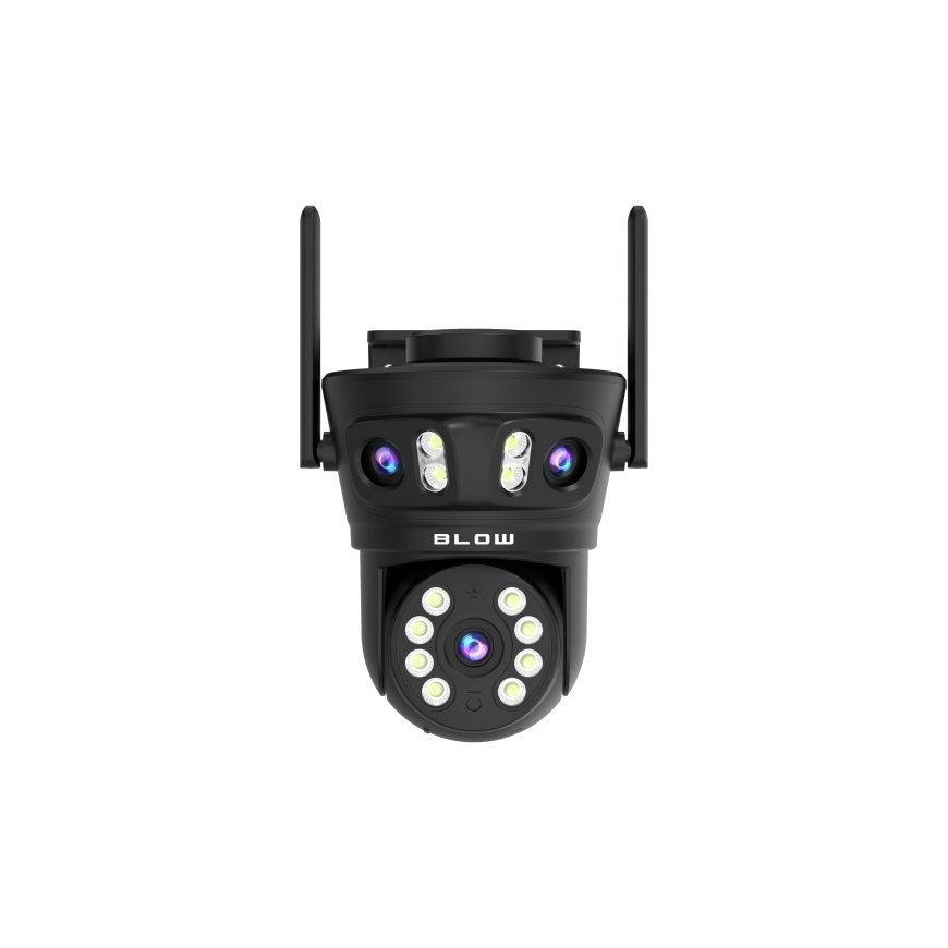 BLOW WiFi 8MP I-338 камера с 3 поворотными объективами, PTZ