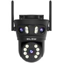 BLOW WiFi 8MP I-338 kamera kolmella kääntöobjektiivillä, PTZ BLOW WiFi 8MP I-338 kamera kolmella kääntöobjektiivillä, PTZ
