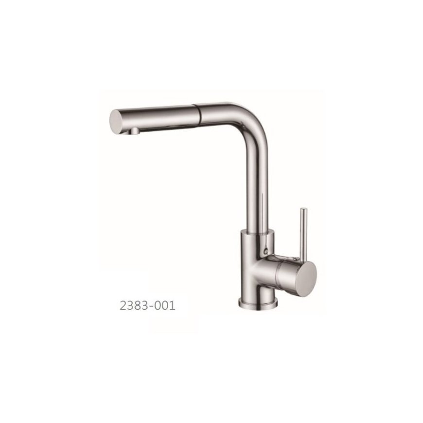 Compotexa segisti AQUASANITA 2383-001, millel on väljatõmmatav voolik. – 2