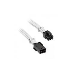 BitFenix Alchemy 6-Pin-PCIe-Extension кабель, 45 см, с рукавом - белого цвета