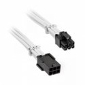 BitFenix Alchemy 6-Pin PCIe Extension Cable, 45 cm, Sleeved - White Color BitFenix Alchemy 6-Pin PCIe Extension Cable, 45 cm, Sleeved - White Color