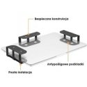 Spacetronik Under Desk Laptop Holder, Tablet SPB-004B