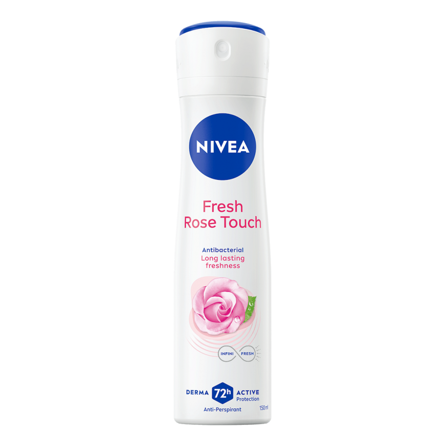 Nivea Fresh Rose Touch, 150 ml