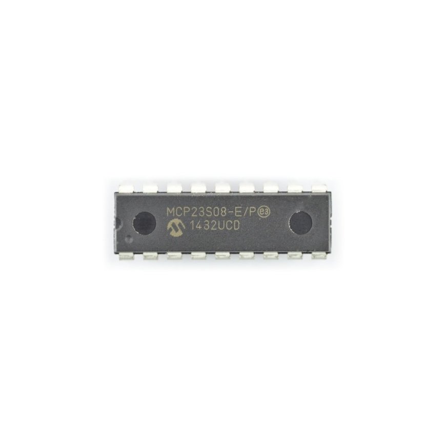 Oem MCP23S08-E/P – GPIO-laajennus SPI 8 kanavaa – 2