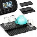Vilde Dish Drying Mat 37.5x20.5/33 cm, black