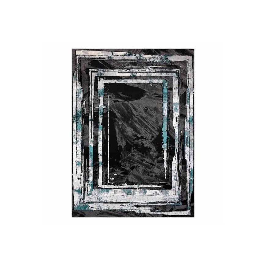 Kilimas WELLI FRAME spalva pilka 160x220 Hakano – 2