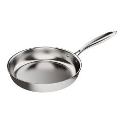 Zyle Tri-Ply Induction Stainless Steel Frying Pan, ZY2028FP, Ø28 cm