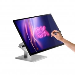 Alogic CLARITY Touch 32 UHD 6K -näyttö 95 W PD:llä ja jalustalla
