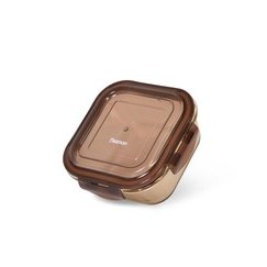 6523 FISSMAN Maisto saugojimo indas 15x15x6 cm / 800 ml su dangčiu (stiklas)
