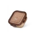 6523 FISSMAN Food Storage Container 15x15x6 cm / 800 ml with Lid (Glass) 6523 FISSMAN Food Storage Container 15x15x6 cm / 800 ml with Lid (Glass)