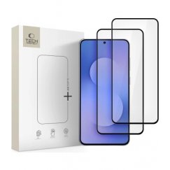 Tech-Protect Glass Fit+ 2-pack suojalasi Samsung Galaxy S25 FE: musta.
