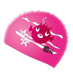 Beco beermann Laste juukseklamber SEALIFE silikoon 73942 4 roosa
