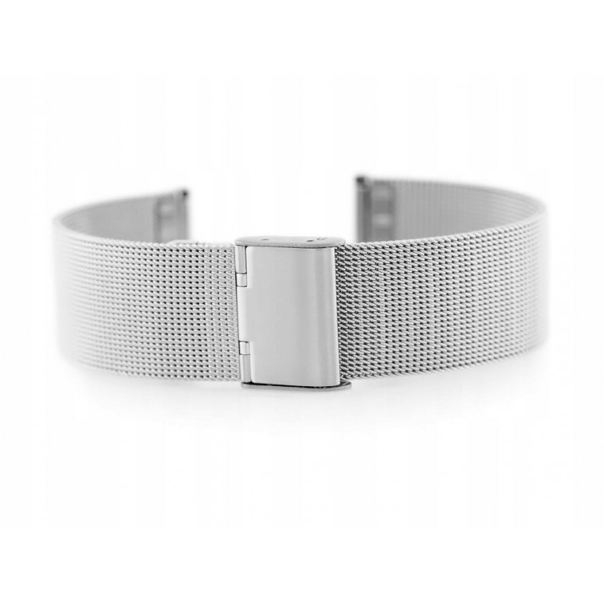 Inny Bransoleta 301S - HQ tinklas - sidabrinė - 18mm