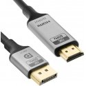 DP to HDMI Cable 4K 60Hz Spacetronik KDH-SPA030 3m DP to HDMI Cable 4K 60Hz Spacetronik KDH-SPA030 3m