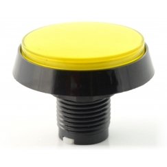 Oem Liels poga 6cm - dzeltena - slīpa