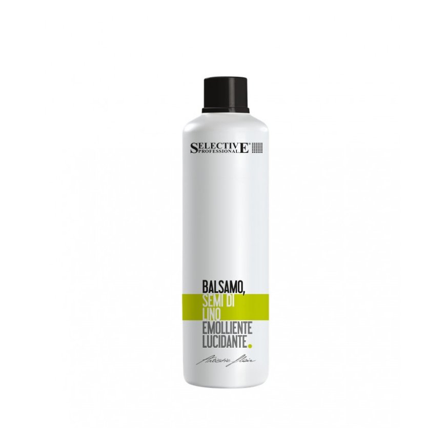 Selective Professional New BALSAMO SEMI DI LINO Minkštinantis plaukų balzamas su linų sėmenų aliejumi, 1000 ml – 2