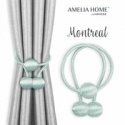 AmeliaHome CURTBIN/AH/MONTREAL/BABYBLUE/2PCS AmeliaHome CURTBIN/AH/MONTREAL/BABYBLUE/2PCS