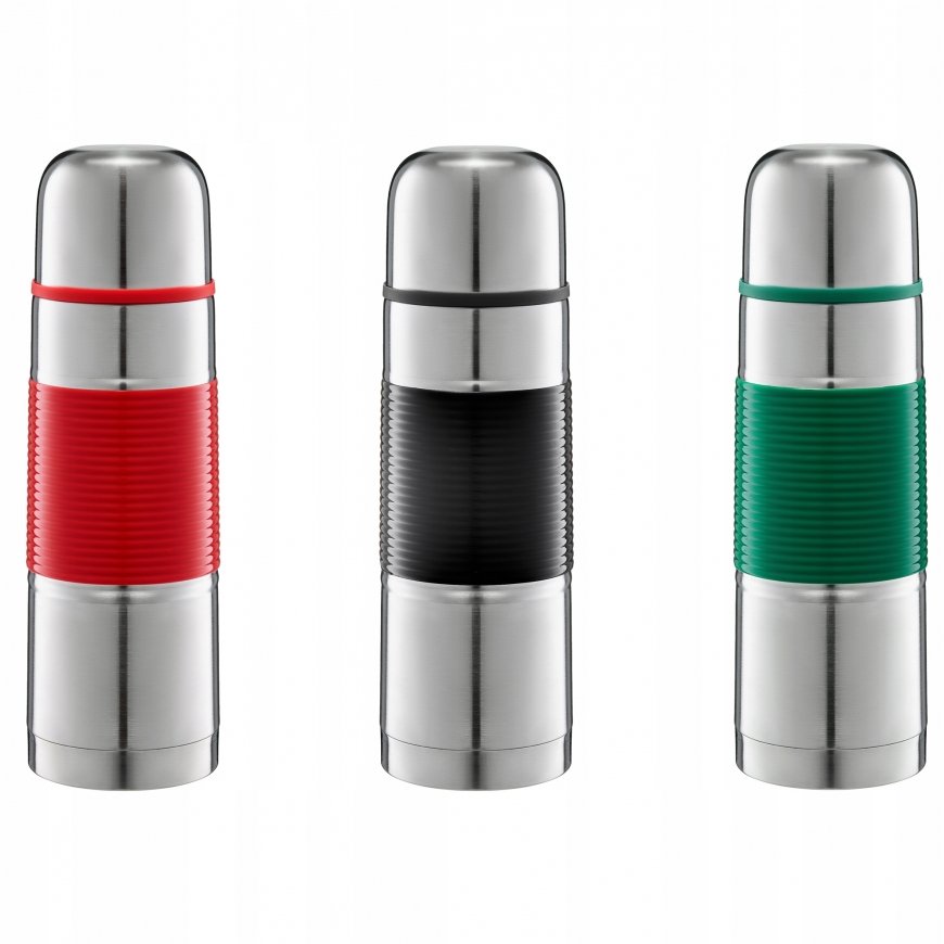 Termos Gummy 350 ml black AMBITION