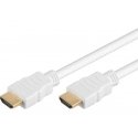 Kabel PremiumCord HDMI - HDMI 1,5 m valge (kphdme015w) Kabel PremiumCord HDMI - HDMI 1,5 m valge (kphdme015w)