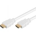 Kabelis PremiumCord HDMI - HDMI 1,5m valkoinen (kphdme015w)
