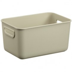 Dėžė Akita NHG 25.6x17.3x13.6cm Šviesiai rusvai gelsva