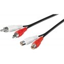 Premiumcord Kaapeli 2x Cinch-2x Cinch, M/N 15 Premiumcord Kaapeli 2x Cinch-2x Cinch, M/N 15