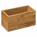 5five Simply Smart Bamboo Storage Organizer, storage compartment, bamboo, 18 x 9 x 9.5 cm 5five Simply Smart Bamboo Storage Organizer, storage compartment, bamboo, 18 x 9 x 9.5 cm