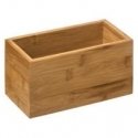 5five Simply Smart Bamboo Storage Organizer, storage compartment, bamboo, 18 x 9 x 9.5 cm 5five Simply Smart Bamboo Storage Organizer, storage compartment, bamboo, 18 x 9 x 9.5 cm