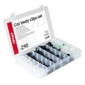 Set of car clips medium 290 pcs. amio-04742 Set of car clips medium 290 pcs. amio-04742