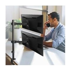 Spacetronik Vertical Dual Monitor Stand SPA122