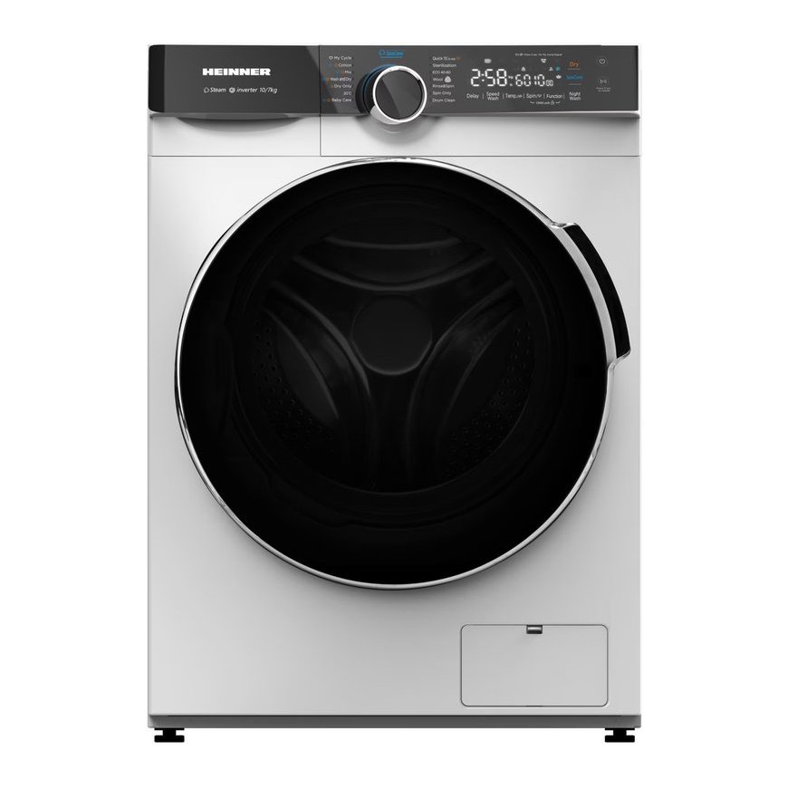 HEINNER HWDM-M1014IVKB skalbimo mašina su džiovykle – 2