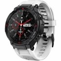 Smartwatch Gravity GT7-6, Black case with gray strap Smartwatch Gravity GT7-6, Black case with gray strap