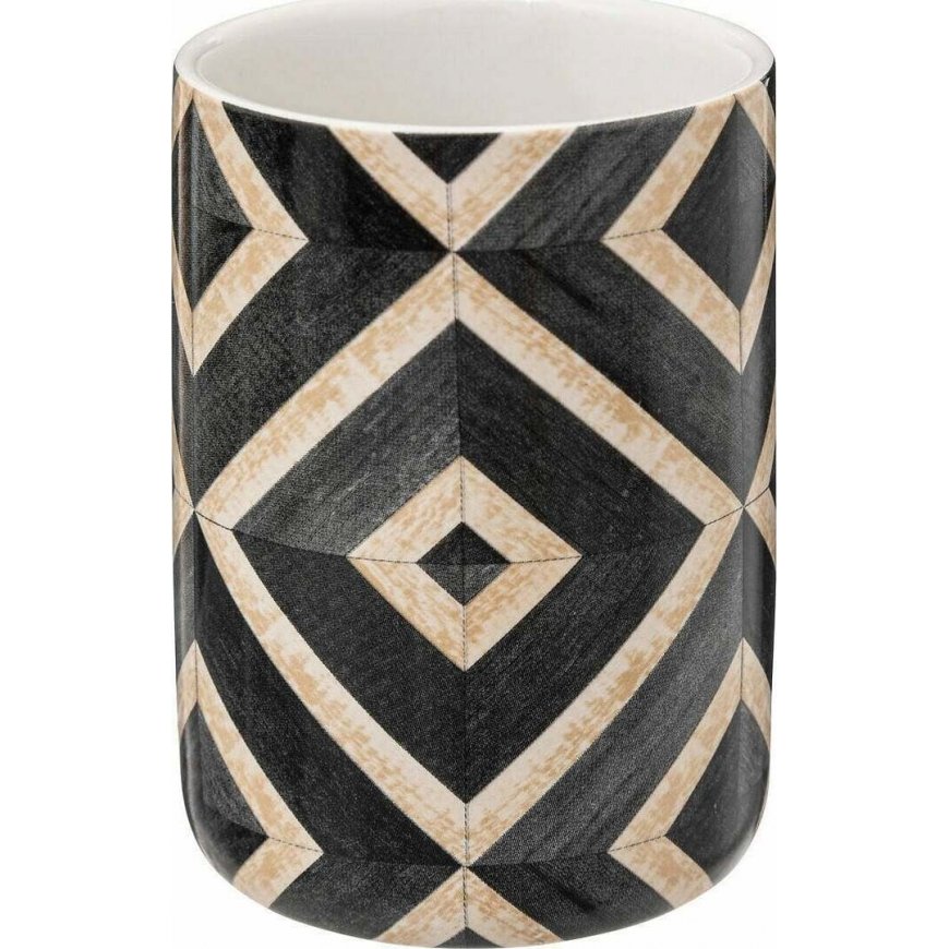 5five Simply Smart HAPACHE toothbrush holder, ceramic, Ø 7.6 cm