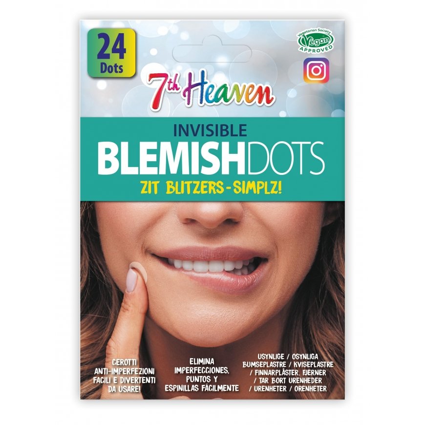 7th Heaven INVISIBLE BLEMISHDOTS hydrocolloid patches 24 pcs – 2